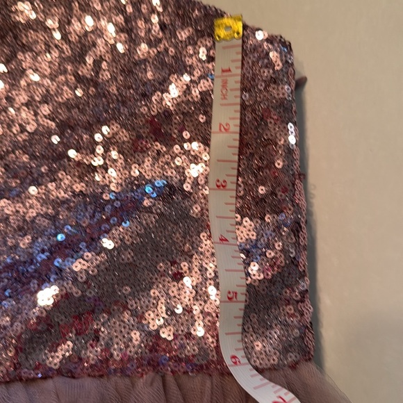 Formal Dress sequin/tutu Girls ribbon strap purplish - Picture 13 of 13